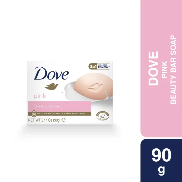 Dove Beauty Bar Soap Pink 90g (Indonesia)